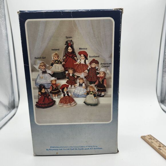 Dolls Of Foreign Countries Spain Rooted Hair Sleeping Eyes Vinyl Head & Arms... - Picture 5 of 7